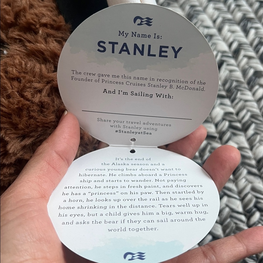 Captain Brown Teddy Bear in Sailor Outfit - Picture 7 of 8